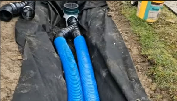 French Drain Installation